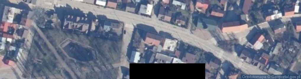 Zdjęcie satelitarne Sklep Wielobranżowy "Bajka" Iwona Bernacka-Paziewska