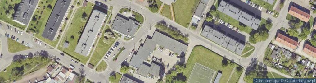 Zdjęcie satelitarne Sklep Wielobranżowy Działkowiec
