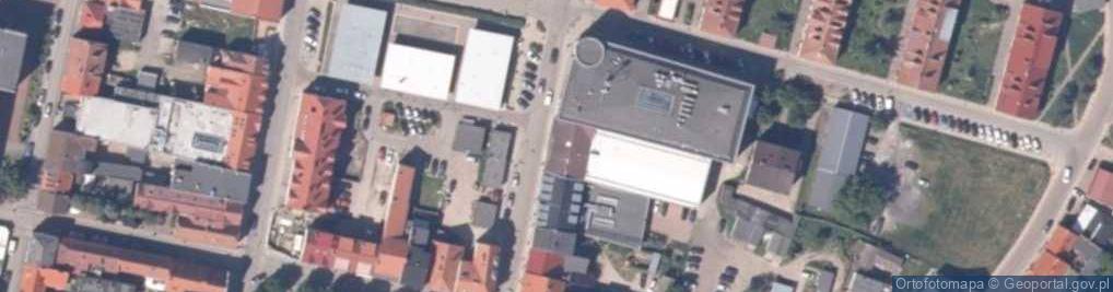Zdjęcie satelitarne Sklep Wielobranżowy Elegancja Irena Grzeszczak Leszek Sychulec