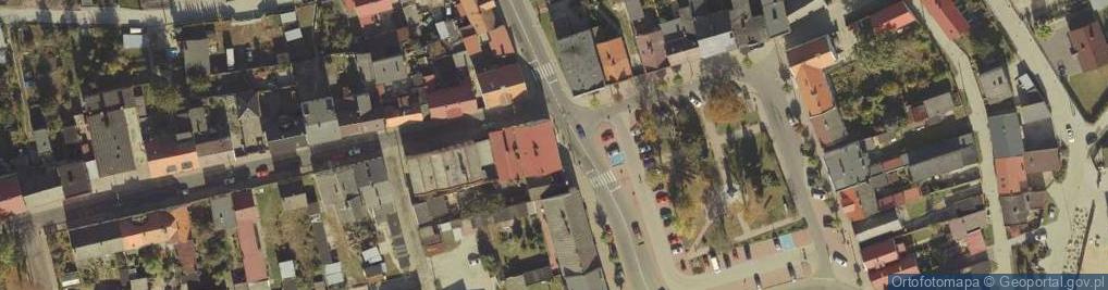 Zdjęcie satelitarne Sklep Wielobranżowy Handel - Usługi Renata Grzegorczyk