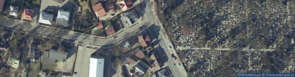 Zdjęcie satelitarne Sklep Wielobranżowy i Kwiaciarnia Margaryta Małgorzata Kotowicz