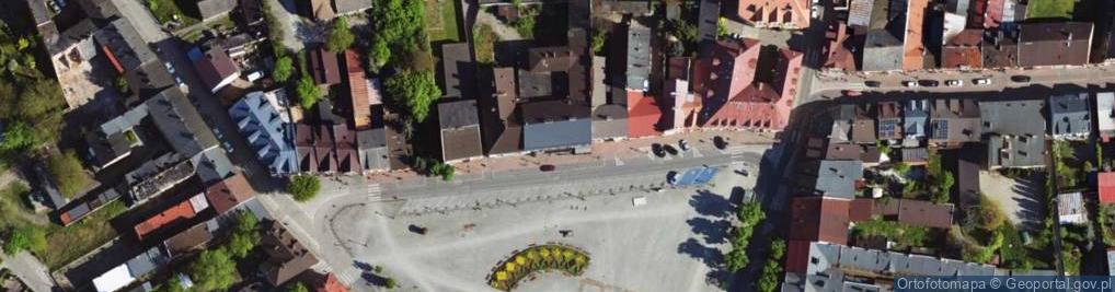 Zdjęcie satelitarne Sklep Wielobranżowy "Jaś i Małgosia" Jadwiga Strugińska