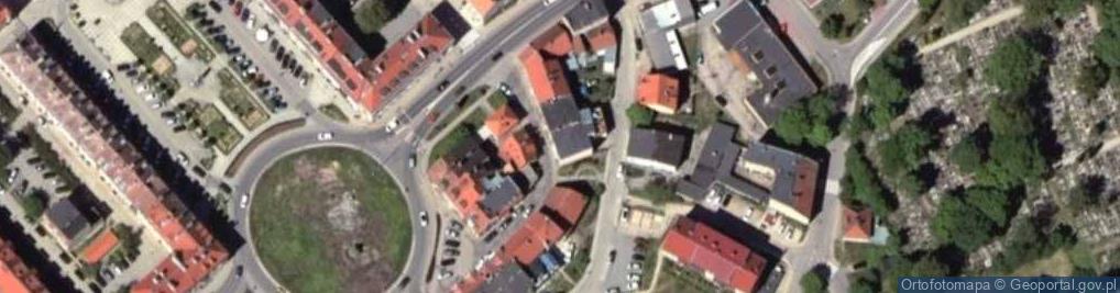 Zdjęcie satelitarne Sklep Wielobranżowy Kamieniczka