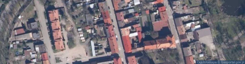 Zdjęcie satelitarne Sklep Wielobranżowy Laura Lilianna Woniakowska