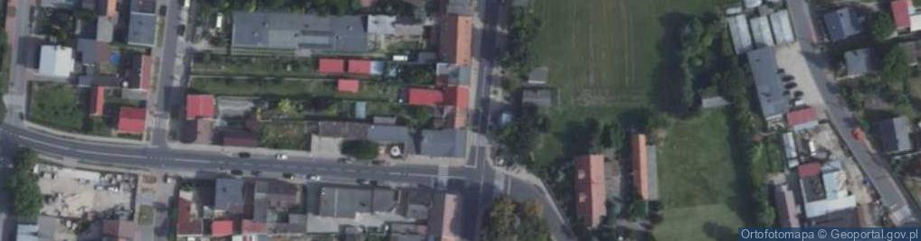 Zdjęcie satelitarne Sklep Wielobranżowy Mewis Ereński Wiesław i Ereńska Radzewska Hanna