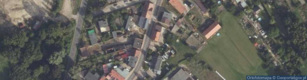 Zdjęcie satelitarne Sklep Wielobranżowy Osieczna