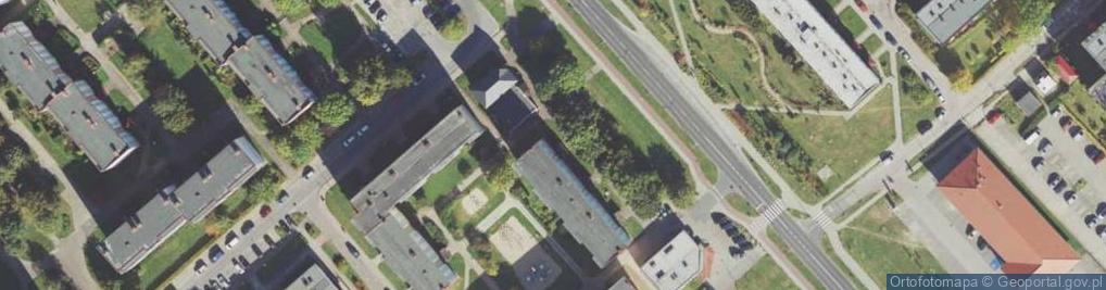 Zdjęcie satelitarne Sklep Wielobranżowy Panda