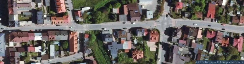 Zdjęcie satelitarne Sklep Wielobranżowy Pryzmat Brzostek