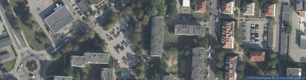 Zdjęcie satelitarne Sklep Wielobranżowy Sandra