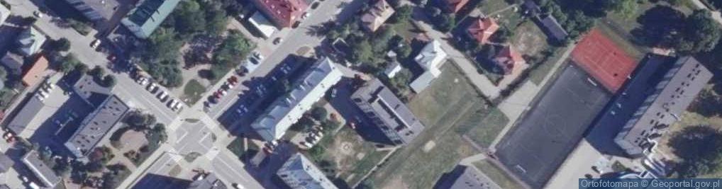 Zdjęcie satelitarne Sklep Wielobranżowy Sprz Art Przemysł Janowicz Bożena Ewa