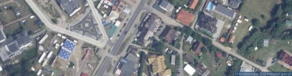 Zdjęcie satelitarne Sklep Wielobranżowy Usługi Wczasowe