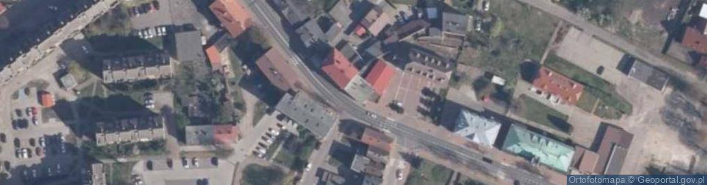 Zdjęcie satelitarne Sklep Wielobranżowy Waśniowska w i SP