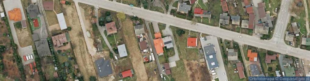 Zdjęcie satelitarne Sklep Wielobranżowy Zakład Tokarsko Ślusarski