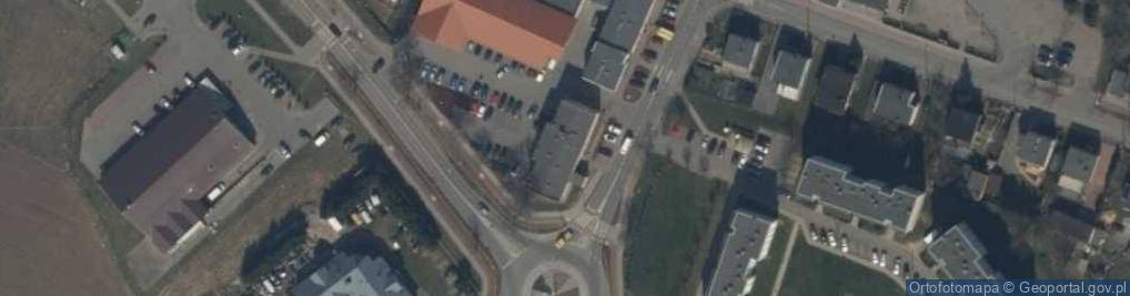 Zdjęcie satelitarne Sklep Włókienniczo Pasmanteryjny Tina