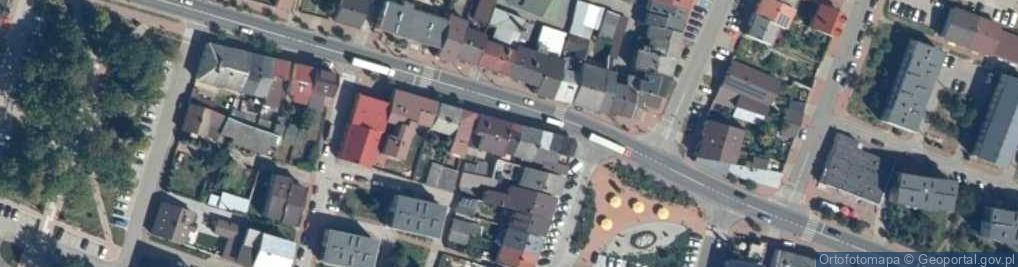 Zdjęcie satelitarne Sklep z Artykułami Przemysłowymi Za Grosik z Gajewska H Karbownik
