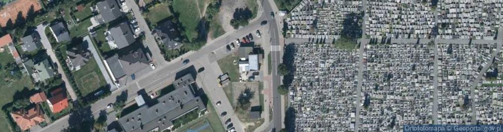 Zdjęcie satelitarne Sklep z Odzieżą Używaną w Łukowie