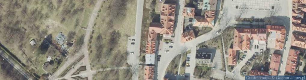 Zdjęcie satelitarne Sklep z Odzioeżą Używaną Łotkowska Dąbek Ewa