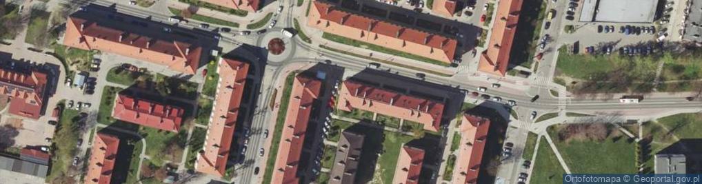 Zdjęcie satelitarne Sklep z Tanią Odzieżą Ergi