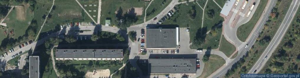 Zdjęcie satelitarne Sklep Zoologiczno Wędkarski Laguna