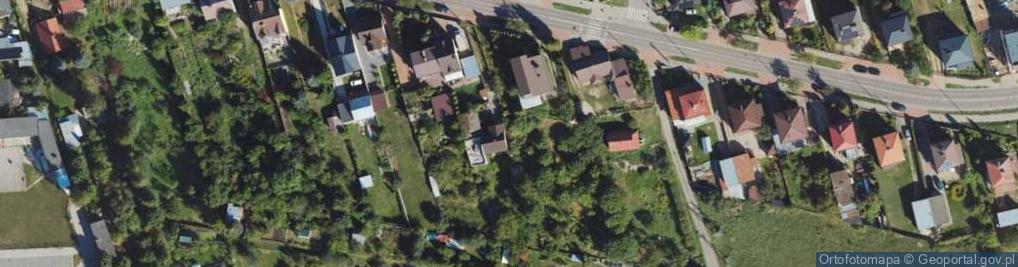 Zdjęcie satelitarne Sklep