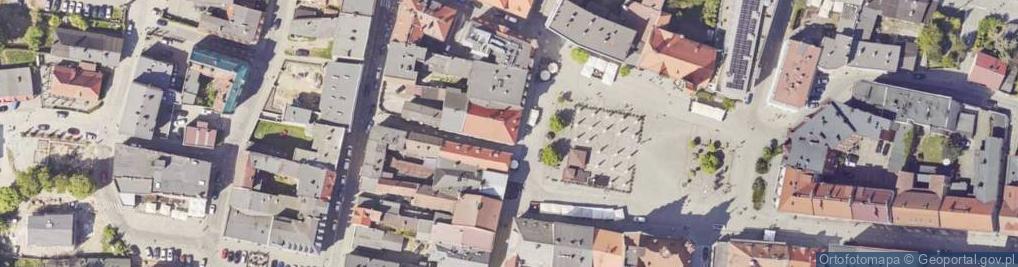 Zdjęcie satelitarne Sklep