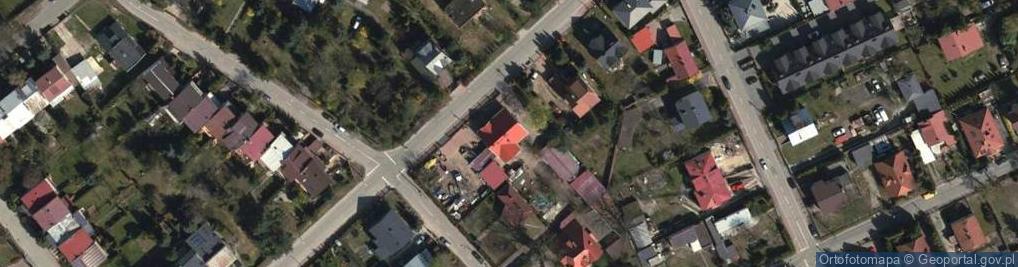 Zdjęcie satelitarne Skonieczny Zygmunt. Wypożyczalnia sprzętu budowlanego.