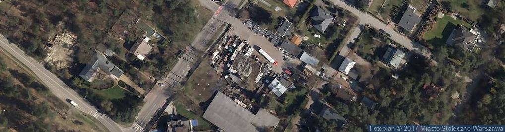 Zdjęcie satelitarne Skowroński Henryk Władysław - Zakład Torfowy Karaska Ośrodek Wczasowy , Perkoz