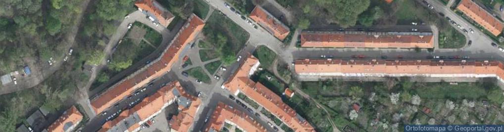 Zdjęcie satelitarne Skrzątek M., w-CH