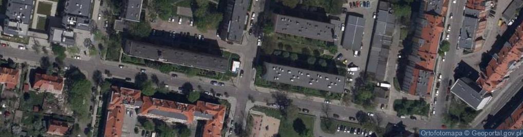 Zdjęcie satelitarne Skup i Sprzed.Samoch., Kijaczko, Legnica