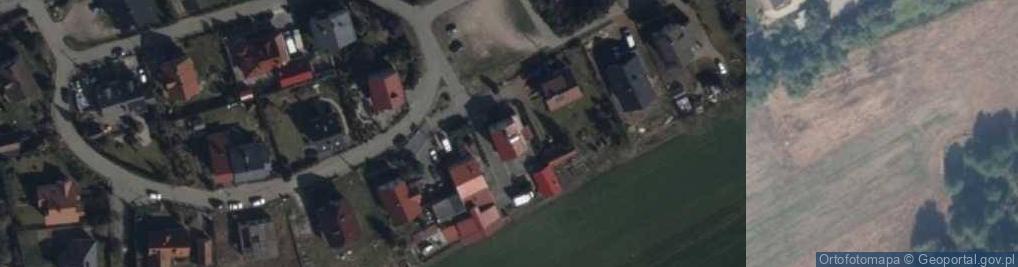 Zdjęcie satelitarne Skup Inwentarza Żywego Sprzedaż Tusz Zwierzęcych Tadeusz Jankowski Rusocin ul Brzozowa 16