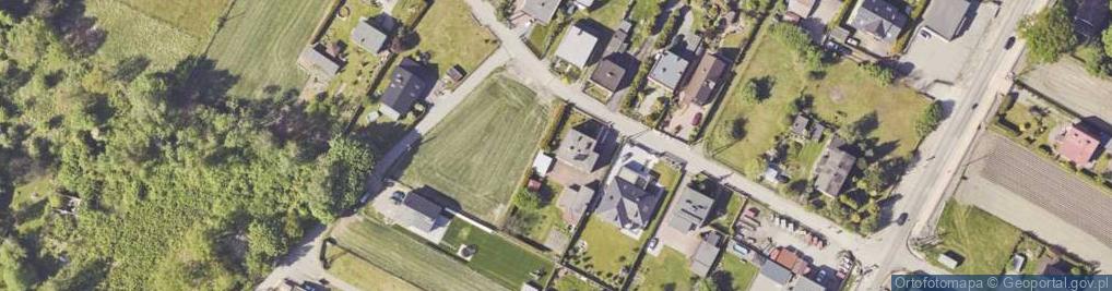 Zdjęcie satelitarne Skup Surowców Wtórnych E M L Pyka