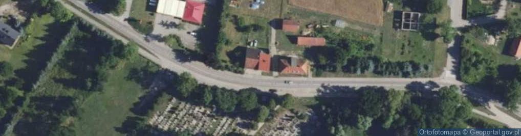 Zdjęcie satelitarne Skup Surowców Wtórnych Ekozłom