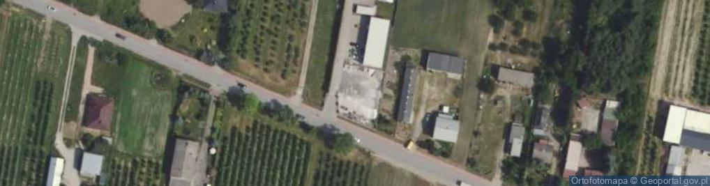 Zdjęcie satelitarne Skup Surowców Wtórnych M E T A L Grzegorz Piotr Przybysz