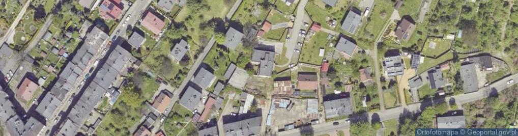 Zdjęcie satelitarne Skup Surowców Wtórnych