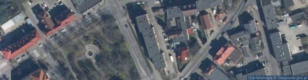 Zdjęcie satelitarne Skup Truskawek i Runa Leśnego