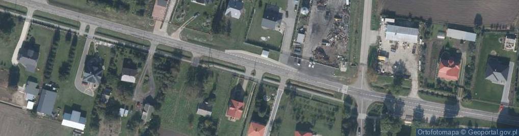 Zdjęcie satelitarne Skup złomu