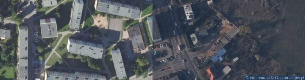 Zdjęcie satelitarne Skwarek Złoty Róg ul Wiosny Ludów 63 600 Kępno