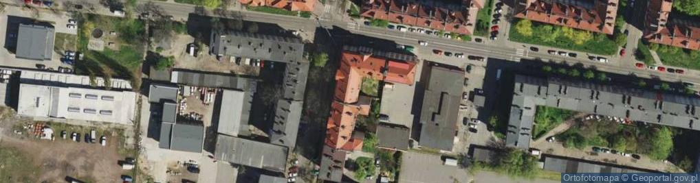 Zdjęcie satelitarne Śląski Oddział Terenowy Towarzystwa Rozwijania Aktywności Dzieci Szansa
