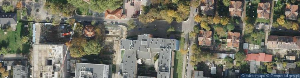 Zdjęcie satelitarne Śląskie Centrum Chorób Serca w Zabrzu