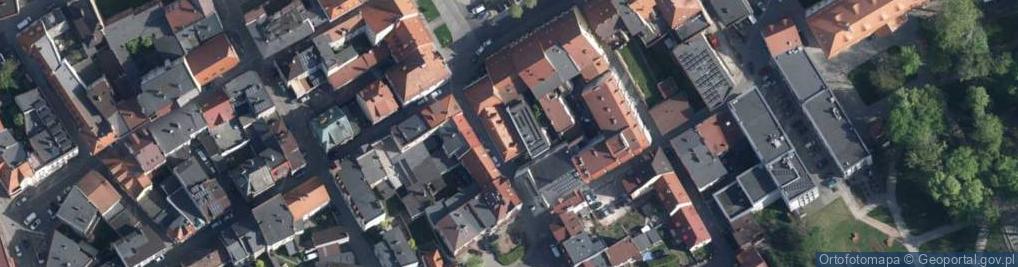 Zdjęcie satelitarne Śląskie Centrum Finansowe Izabela Stramka Marek Szadurski