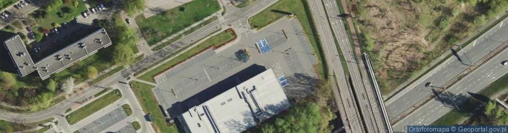 Zdjęcie satelitarne Śląskie Centrum Rozwoju