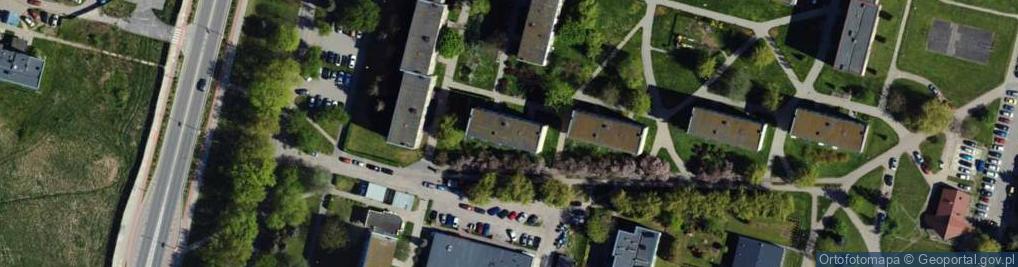 Zdjęcie satelitarne Slawbud