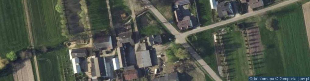 Zdjęcie satelitarne Sławomir Bryszewski Balustrady ze Stali Kwasoodpornej Sansinox Krępa 46, 99-434 Domaniewice