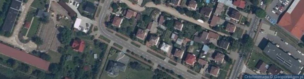 Zdjęcie satelitarne Sławomir Ciborowski Przedsiębiorstwo Produkcyjno-Handlowo-Usługowe Cymes, Martrans