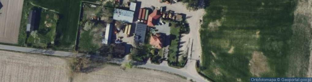 Zdjęcie satelitarne Sławomir Danielak Kopalnia Kruszywa Naturalnego, Usługi Transportowo-Sprzętowe