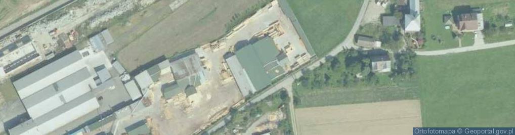 Zdjęcie satelitarne Sławomir Jędrysek Produkcja - Handel - Usługi Jędrysek