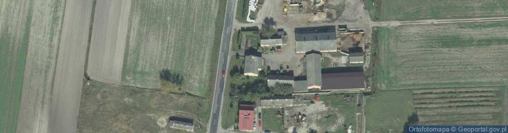 Zdjęcie satelitarne Sławomir Jelinek Usługi Rolnicze