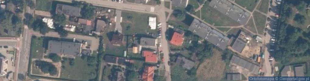 Zdjęcie satelitarne Sławomir Karsznia Biuro Projektowe Obsługa Inwestycji Budowlanych Efekt Sławomir Karsznia.