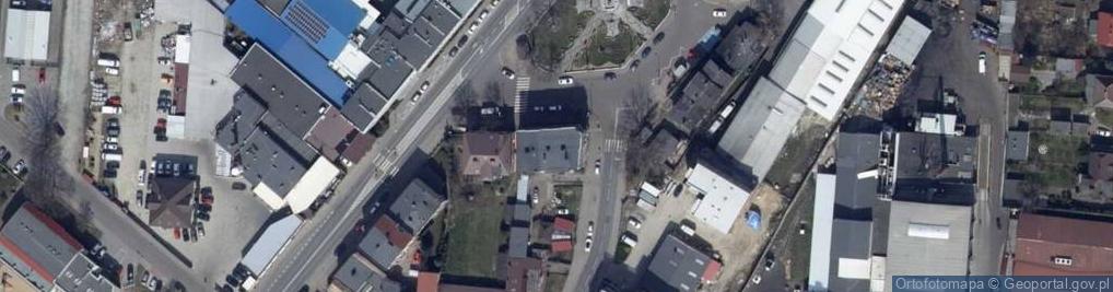 Zdjęcie satelitarne Sławomir Kucharski Przedsiębiorstwo Handlowo-Usługowe Art Hurt-Detal
