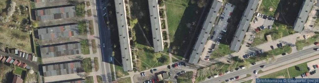 Zdjęcie satelitarne Sławomir Niedźwiecki Przedsiębiorstwo Usługowe